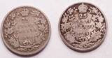Canada (lot) 25 cent 1905 , 1906 Edward VII
