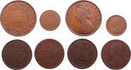 British India and Princely states (lot) 1/12 Anna - half Anna -