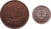Great Britain (lot) 1/2 penny - 3 pence George VI -