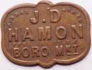 World 6 Pence token -