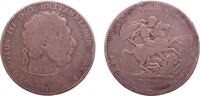 Great Britain crown countermarked George III -