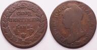 France - First Republic - Lille/Paris 5 centimes Dupre -