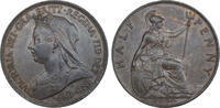 Great Britain half penny Viktoria -