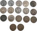 Great Britain (lot) farthing George V -