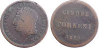 Italian States - Naples - Sicily 5 Tornesi Ferdinando IV (very rare) -