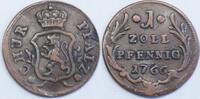 German States Pfalz Electoral - Pfalz Zollpfennig Karl Theodor -