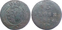 Poland - Duchy of Warsaw 3 Grosze Friedrich August I -