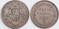 Vatican - Papal States 1/2 Baiocco Pius IX -