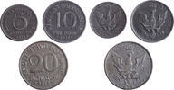 Poland (lot) 5 - 10 - 20 FENIGÓW -