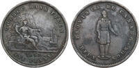 Province de Canada 2 sous Quebec bank token -