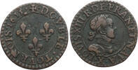 France - Royales - Amiens double tournois 1615 Louis XIII vzgl- 103.83 US$  +  11.60 US$ shipping
