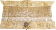Italy - Papal States manuscript with bulla PAUL V (Camillo Borghese) 1550-1621 -