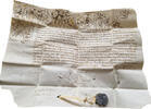 Italy - Papal States manuscript with bulla Pope Alexander VII (Fabio Chigi) -