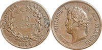France Colonial - Marquesas Islands 10 centimes Louis Philippe I -