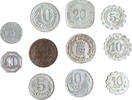 France - Marseille - Bayonne - Tououse - autre lot Tokens Commerce - autre -