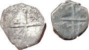 Spain - Spanish Colonial - lot Cob 1 real and 2 real -
