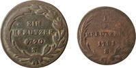 Austria - Smolník / Szomolnok / Schmöllnitz 1 kreuzer and 1/2 kreuzer Austrian Empire - Joseph II -