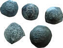 Byzantine Empire (lot) various Thrachy coins -