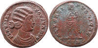 Roman Imperial, Treveri AE Follis Fausta (326-327 AD) -