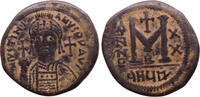 Byzantine Empire, Antioch follis Justinian I -
