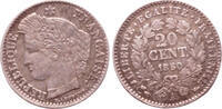 France, Paris 20 centimes 1850 gVF