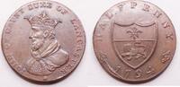 Great Britain, Lancashire , Lancaster half penny John of Gault, Duke of Lancaster -