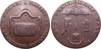 Great Britain, Norfolk Norwich 1/2 penny token J. Clarke -