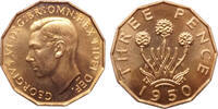 Great Britain 3 pence George VI -