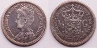 Koninkrijk der Nederlanden 1/2 gulden Wilhelmina -