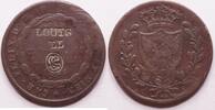 Italian States, Sardinia 5 centesimi Carlo Felice -