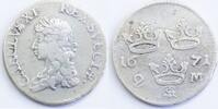 Sweden 2 Marck Carl XI -