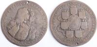 Netherlands Medal Penning op de Verheffing van Willem IV tot stadhouder -