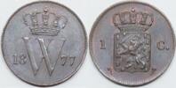 Nederland 1 cent Willem III -