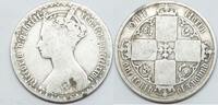Great Britain (Gothic type) florin Victoria -