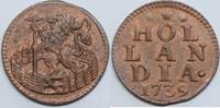 Provinciale munten - Holland duit -