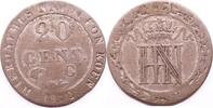 Altdeutschland Westfalen Hieronymous 20 Cent Napoleon (1807-1813) -