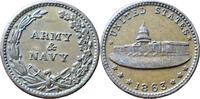 United States of America (USA) Token Civil War Army & Navy -