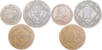 RDR - Habsburg - Austrian Empire - Lot 3 kreuzer , 15 kreuzer , 30 kreuzer Francis I - II -