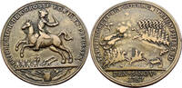 Brandenburg-Preußen Bronzemedaille Friedrich II - The victory of Frederick the Great at the battle of Rosbach -