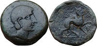 Iberia - City of Castulo as Iberia Kastilo Castulo As 200 to 150 BC sphinx Hispania Oretani ACIP 2113 -
