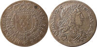France or Nurnberg jeton Louis XIV - HOC SYDERE LILIA FLORENT -