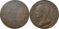 France - Paris 5 centimes an 4 A  (1795) Eerste Republiek vzgl- 92.75 US$  +  11.60 US$ shipping