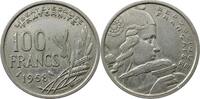 France , 4th republic 100 francs 1958 owl privy mark - rare vzgl- 104.35 US$  +  11.60 US$ shipping