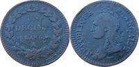 France - First Republic Decime L'an 5 A 1796 Refrappe du 2 d&eacute;cimes vzgl-... 208.76 US$  +  29.00 US$ shipping