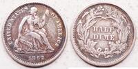 United States, Philadelphia Seated Liberty Half Dime -