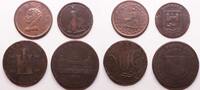 Great Britain (lot) Penny and Half Penny tokens -