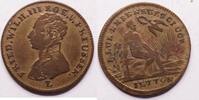 Prussia, Wilhelm II counter token Neue Ehre Neues Glück, Johann Jacob Lauer -