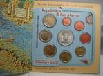 San Marino 8,88 € 2005 Original Kursmünzensatz mit Gedenkmünze Antonio Onofri CH UNC