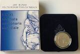 Vatikan 15,00€ 2007 40. Weltfriedendtag + 81. Weltmissionstag Proof