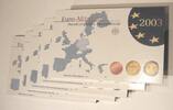 Deutschland 19,40€ Kursmünzensätze Präge A-D-F-G-J -